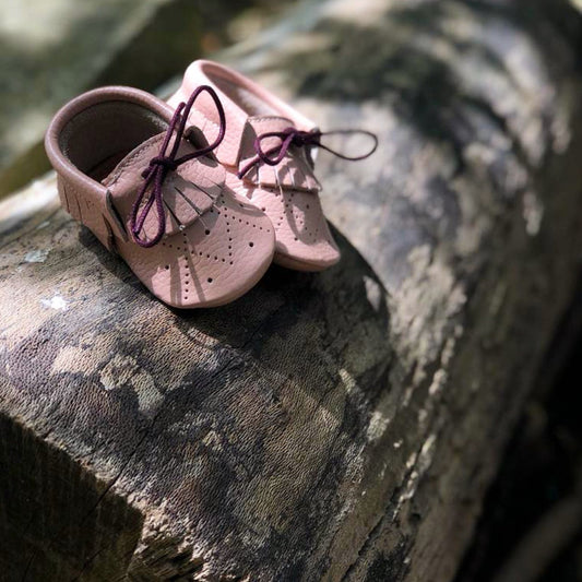 Usnjene mokasine Zeon